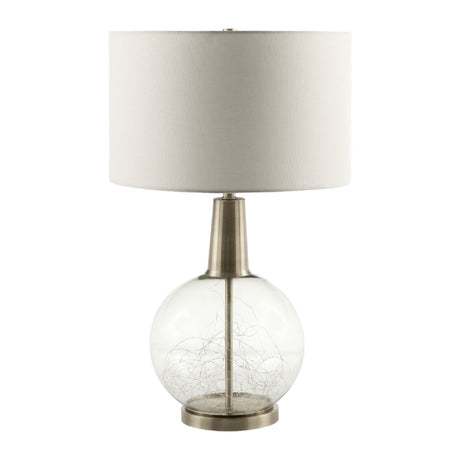Modern European furniture - Clear Glass Base Table Lamp S - www.oroa.com