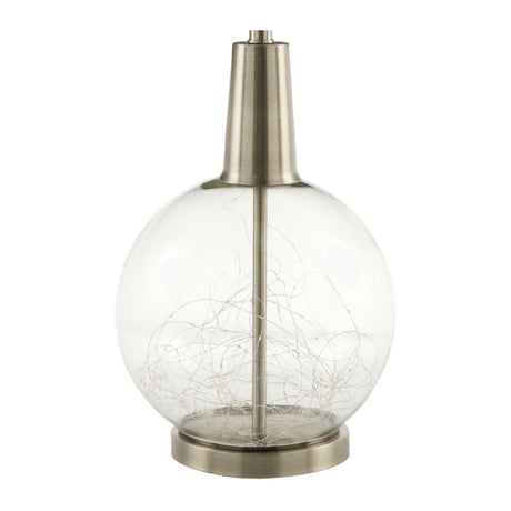 Modern European furniture - Clear Glass Base Table Lamp S - www.oroa.com