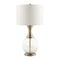 Modern European furniture - Clear Glass Base Table Lamp L - www.oroa.com
