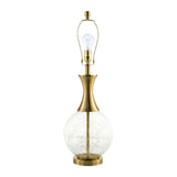 Modern European furniture - Clear Glass Base Table Lamp L - www.oroa.com