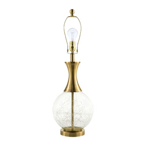   Modern European furniture - Clear Glass Base Table Lamp L - www.oroa.com | Oroa.com