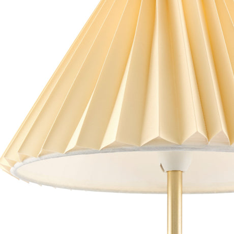 Modern European furniture - Pleated Fabric Accent Table Lamp - www.oroa.com