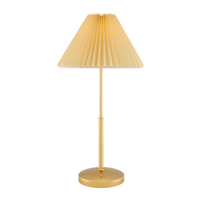 Modern European furniture - Pleated Fabric Accent Table Lamp - www.oroa.com