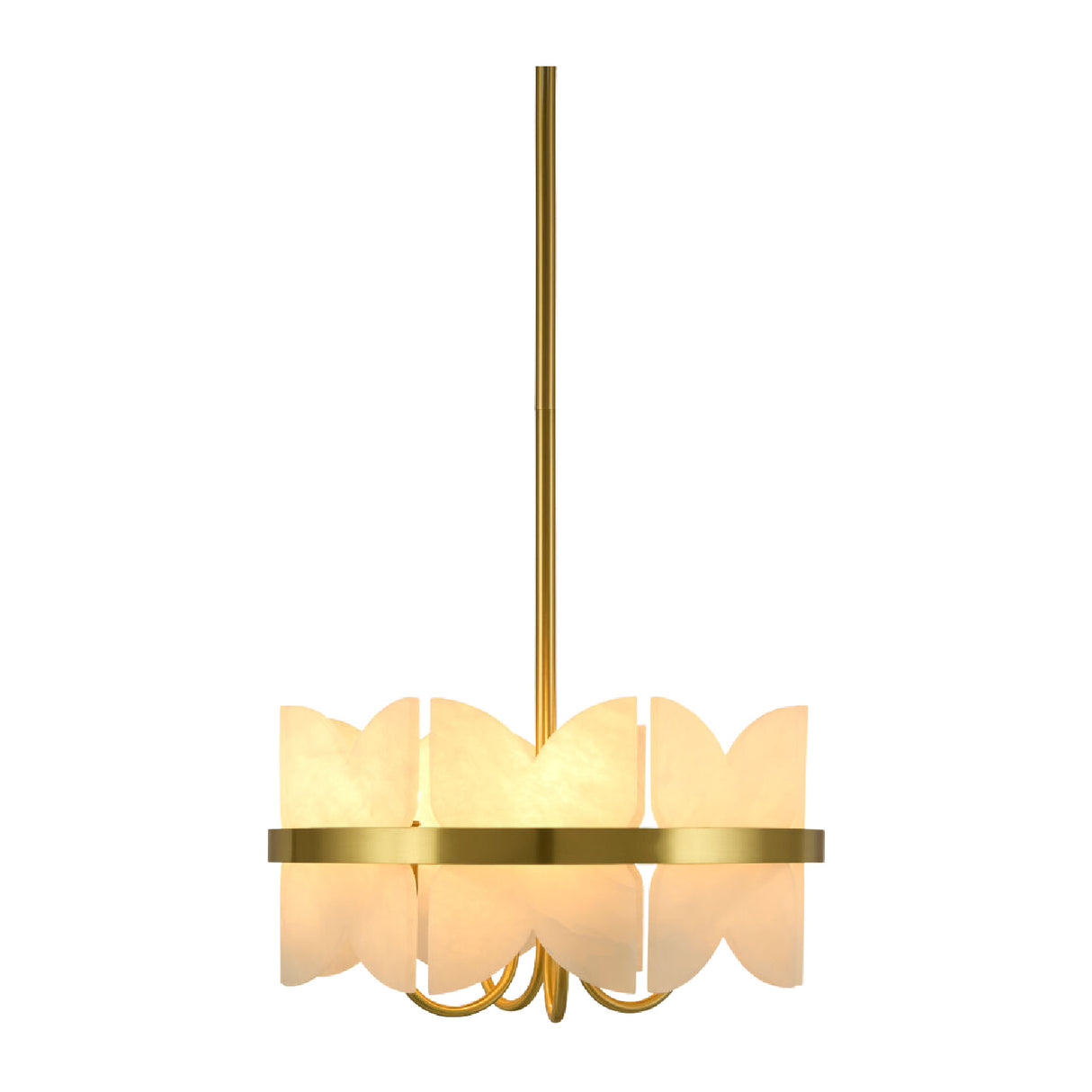   White Stone 4-Light Pendant Lamp | Oroa.com