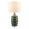 Modern European furniture - Embellished Green Ceramic Table Lamp - www.oroa.com
