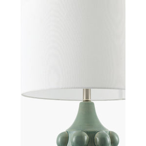   Modern European furniture - Embellished Green Ceramic Table Lamp - www.oroa.com | Oroa.com