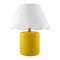 Modern European furniture - Scalloped Seagrass Ceramic Table Lamp - www.oroa.com