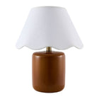 Modern European furniture - Scalloped Seagrass Ceramic Table Lamp - www.oroa.com