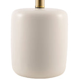 Modern European furniture - Scalloped Edge Seagrass Table Lamp - www.oroa.com