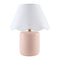 Modern European furniture - Scalloped Seagrass Ceramic Table Lamp - www.oroa.com