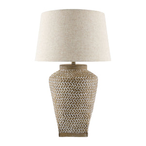   Modern European furniture -  Carved Ceramic Accent Table Lamp - www.oroa.com | Oroa.com
