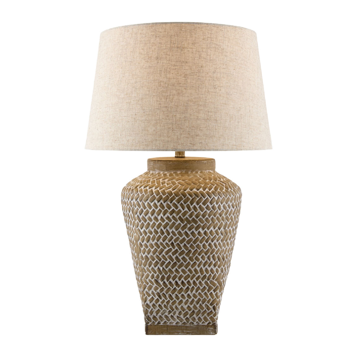   Modern European furniture -  Carved Ceramic Accent Table Lamp - www.oroa.com | Oroa.com