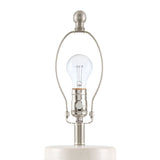 Modern European furniture -  Carved Ceramic Accent Table Lamp - www.oroa.com