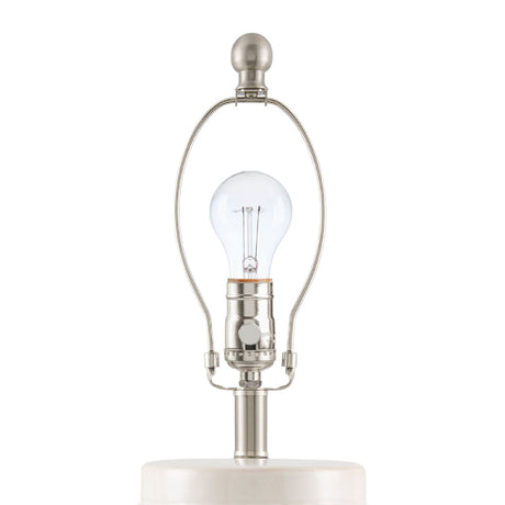 Modern European furniture -  Carved Ceramic Accent Table Lamp - www.oroa.com