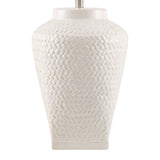 Modern European furniture -  Carved Ceramic Accent Table Lamp - www.oroa.com
