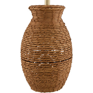   Modern European furniture - Painted Rattan Accent Table Lamp - www.oroa.com | Oroa.com