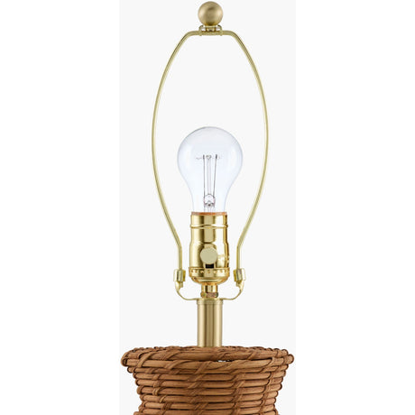Modern European furniture - Painted Rattan Accent Table Lamp - www.oroa.com