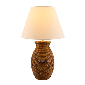   Modern European furniture - Painted Rattan Accent Table Lamp - www.oroa.com | Oroa.com