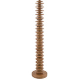 Modern European furniture - Beige Stacked Base Floor Lamp - www.oroa.com
