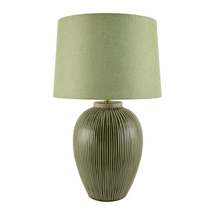   Modern European furniture - Hand-painted Green Ceramic Table Lamp - www.oroa.com | Oroa.com