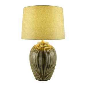   Modern European furniture - Hand-painted Green Ceramic Table Lamp - www.oroa.com | Oroa.com