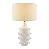 Modern European furniture - White Ceramic Table Lamp - www.oroa.com