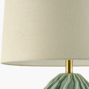   Modern European furniture - Green Relief Ceramic Table Lamp - www.oroa.com | Oroa.com