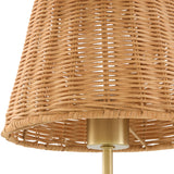 Modern European furniture - Rattan Shade Wall Lamp - www.oroa.com