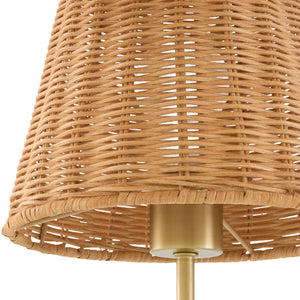   Modern European furniture - Rattan Shade Wall Lamp - www.oroa.com | Oroa.com