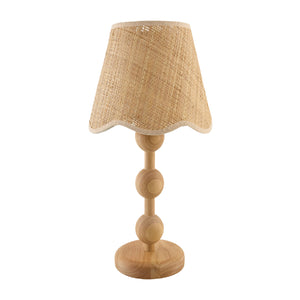   Modern European furniture - Seagrass Shade Rubberwood Table Lamp - www.oroa.com | Oroa.com