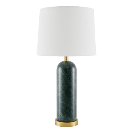 Modern European furniture - Brushed Marble Linen Table Lamp - www.oroa.com