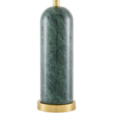 Modern European furniture - Brushed Marble Linen Table Lamp - www.oroa.com