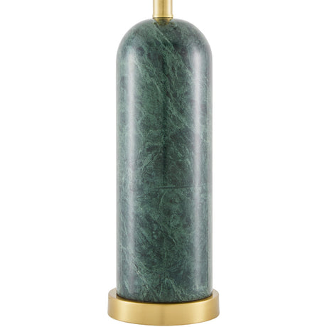 Modern European furniture - Brushed Marble Linen Table Lamp - www.oroa.com