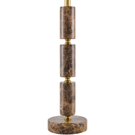 Modern European furniture - Stacked Marble Tube Table Lamp - www.oroa.com