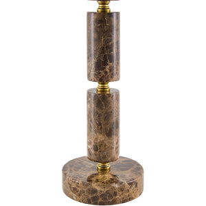   Stacked Marble Tube Table Lamp | Oroa.com