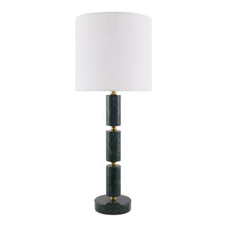 Modern European furniture - Stacked Marble Tube Table Lamp - www.oroa.com