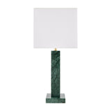 Modern European furniture - Square Brush Marble Table Lamp - www.oroa.com