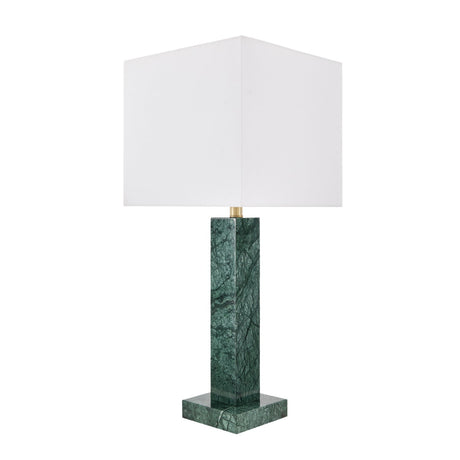 Modern European furniture - Square Brush Marble Table Lamp - www.oroa.com