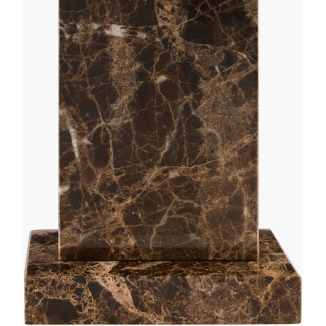 Modern European furniture - Rectangular Brushed Marble Table Lamp - www.oroa.com
