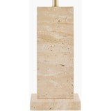 Modern European furniture - Rectangular Brushed Marble Table Lamp - www.oroa.com
