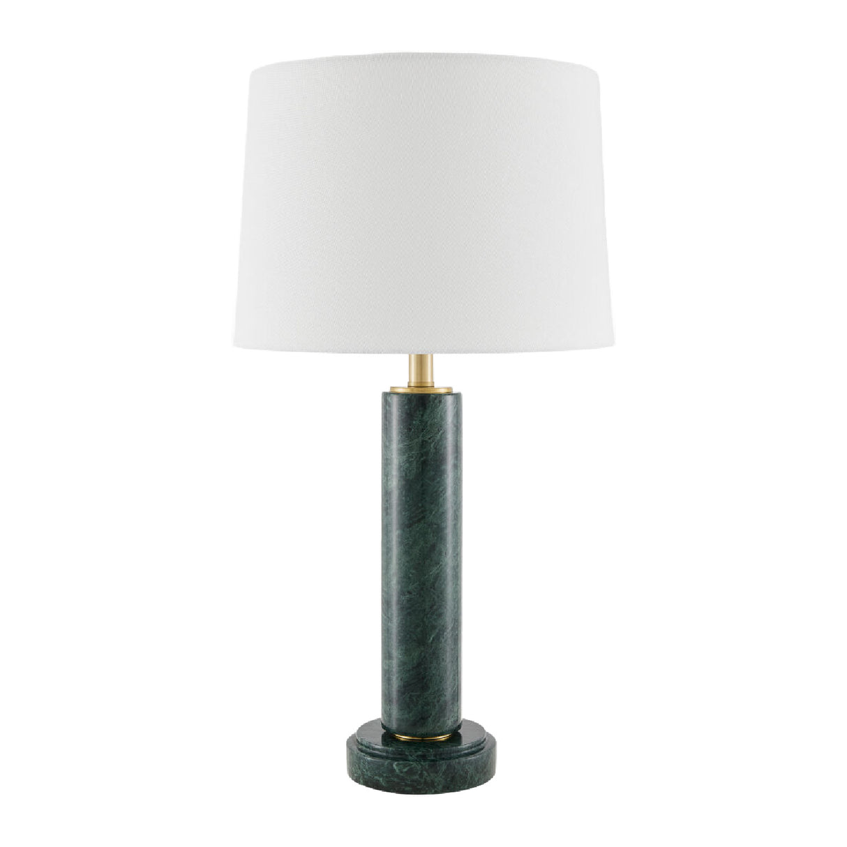   Brushed Marble Tube Table Lamp | Oroa.com