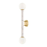 Modern European furniture - Stone Tube 2-Light Wall Lamp - www.oroa.com
