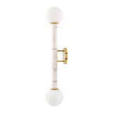 Modern European furniture - Stone Tube 2-Light Wall Lamp - www.oroa.com