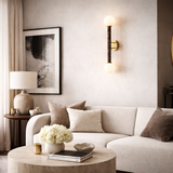 Modern European furniture - Stone Tube 2-Light Wall Lamp - www.oroa.com