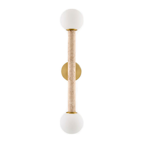 Modern European furniture - Stone Tube 2-Light Wall Lamp - www.oroa.com