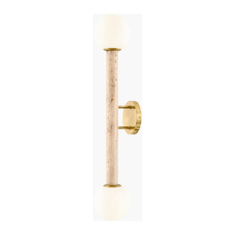 Modern European furniture - Stone Tube 2-Light Wall Lamp - www.oroa.com