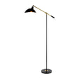 Modern European furniture - Black Metal Accent Floor Lamp - www.oroa.com