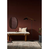 Modern European furniture - Black Metal Accent Floor Lamp - www.oroa.com