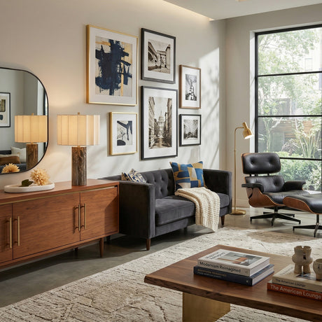   Modern European furniture - Scalloped Taupe Jute Table Lamp - www.oroa.com | Oroa.com