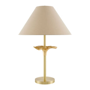 Modern European furniture - Beige Linen Empire Table Lamp - www.oroa.com